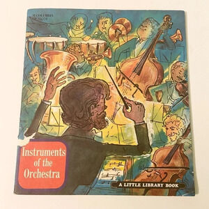 Vintage 1968 Instruments of the Orchestra 7  Inch Record and Book Columbia